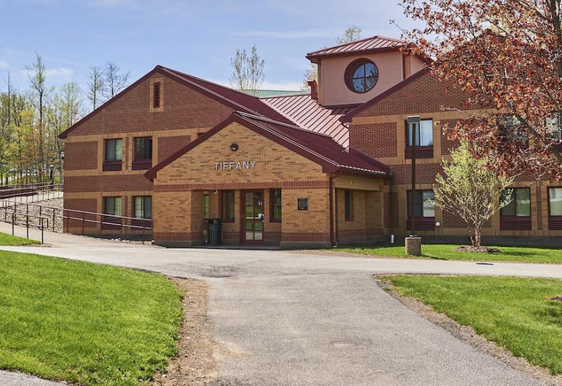 Tiffany Hall Exterior Landscape