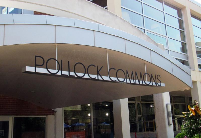 Pollock Commons exterior building