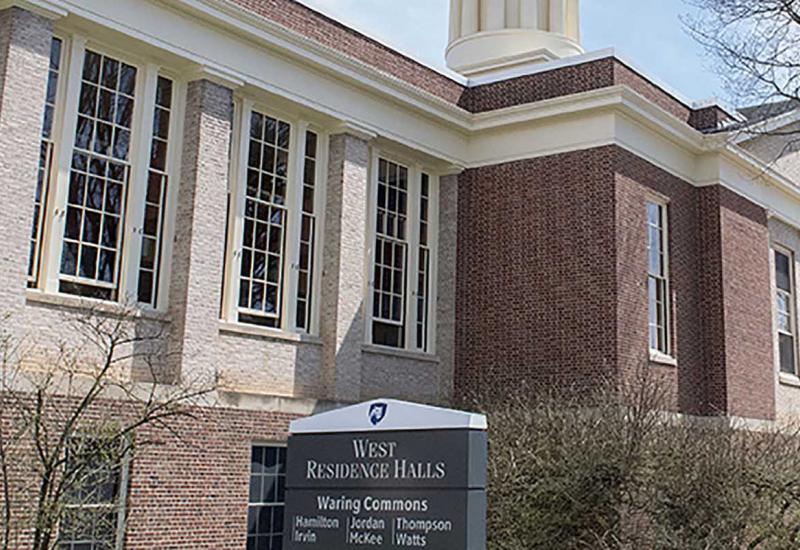 West Residence Halls Exterior Building