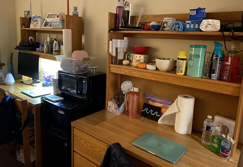 Village Dorm with desks