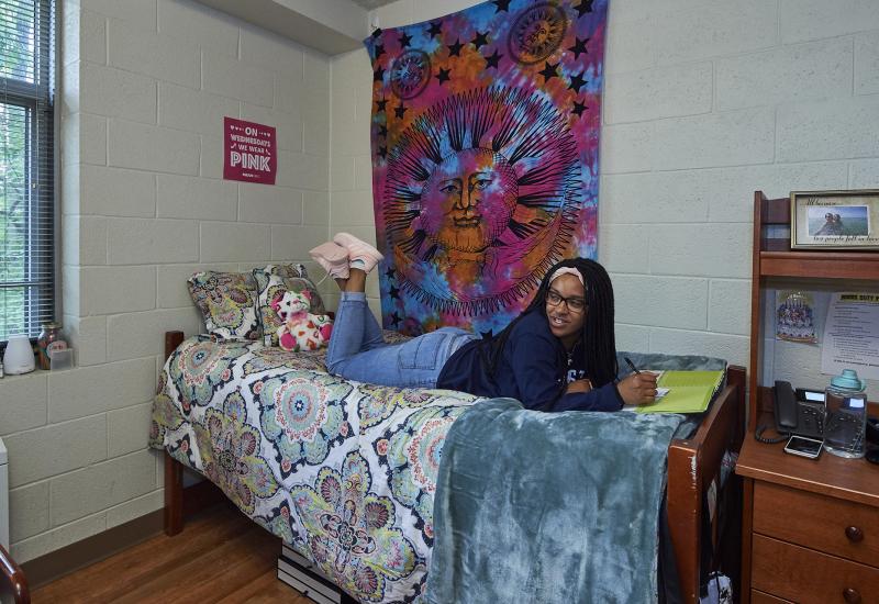 Ivy hall dorm room