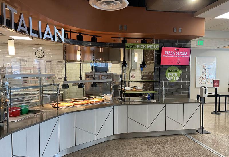 Italian Pizza Counter at East