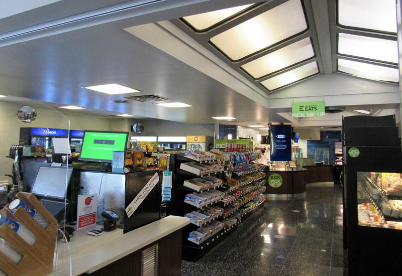 Market North Convenience Store Interior aisles