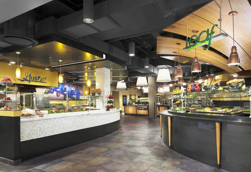 Buffet at Pollock Commons Gusto counter