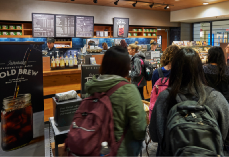 Starbucks in the HUB