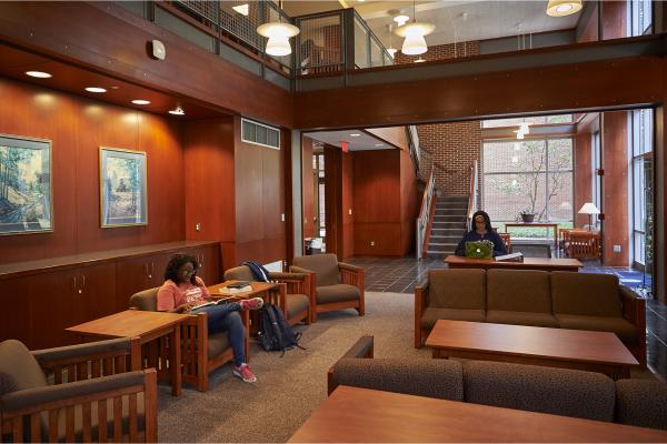 Woods lounge for residents