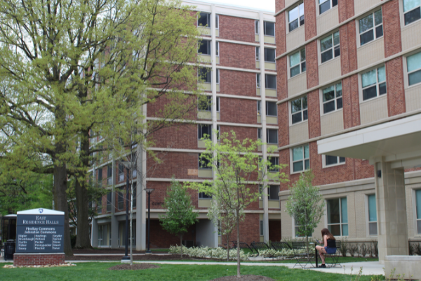 East Halls outside of Martin and Curtin Halls East Halls outside buildings