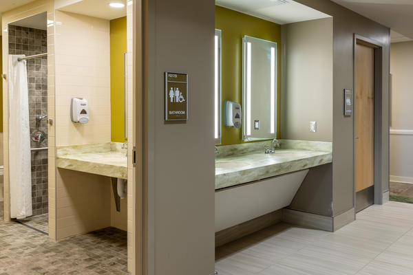 Empty Bathroom Vanity Martin