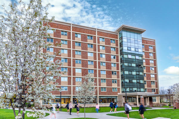 Exterior of Packer Hall at East Commons Exterior of Packer Hall at East Commons