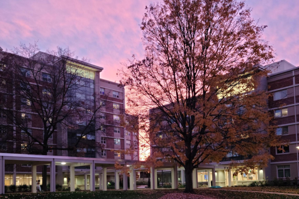 outside image of Hastings and Snyder Halls