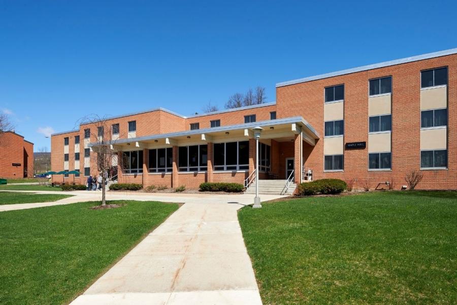 exterior maple hall