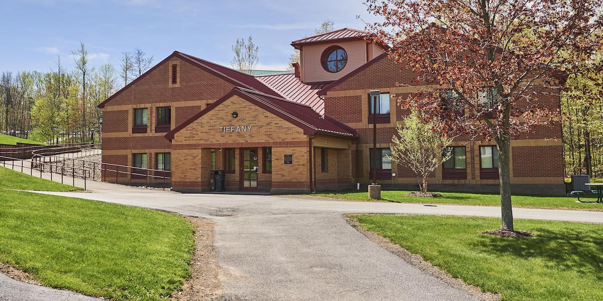 Tiffany Hall Exterior Landscape
