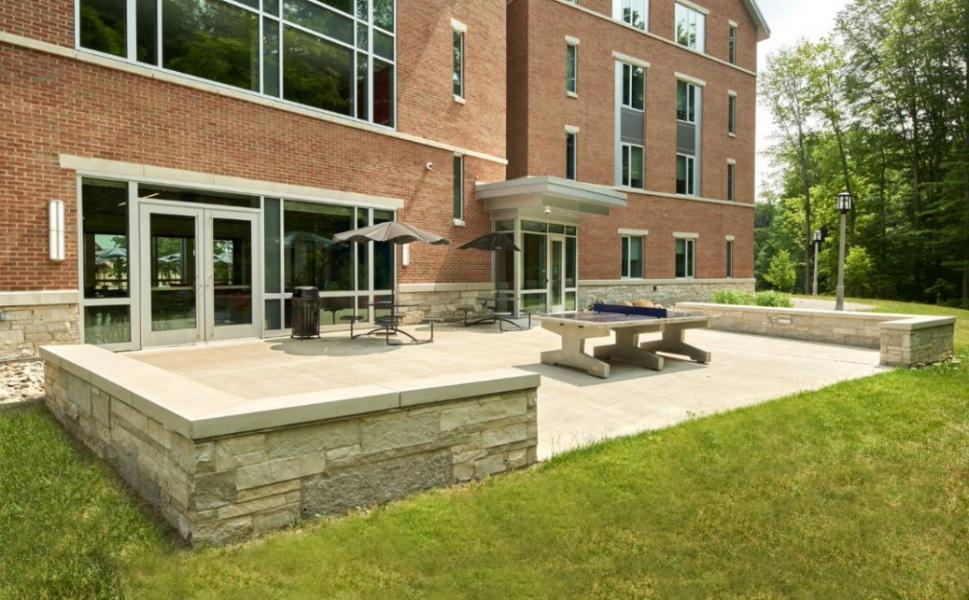 Trippe Hall Exterior Patio
