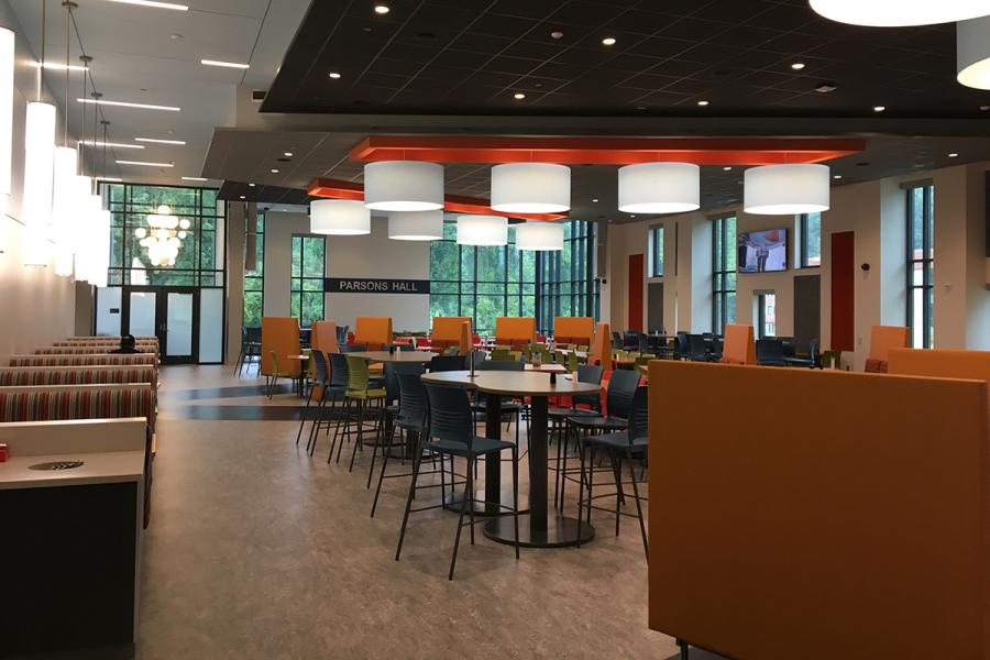 Blue Apple Cafe main seating area