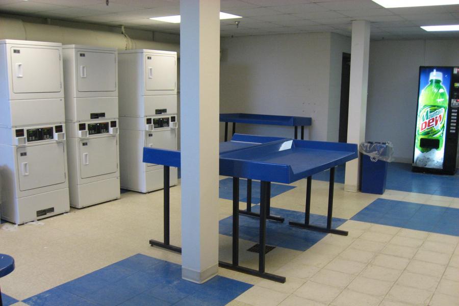 apartment laundry room