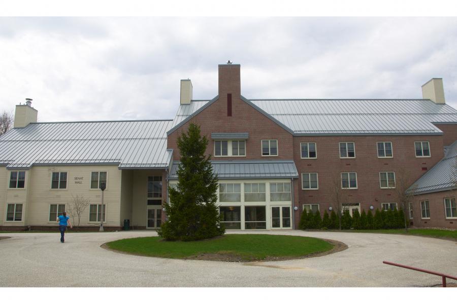 exterior of senate hall