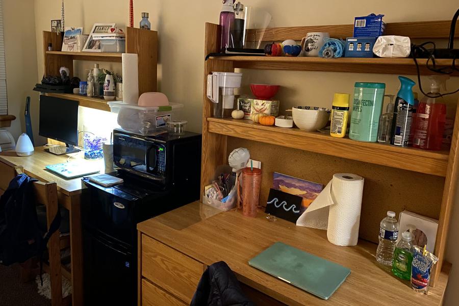 Village Dorm with desks