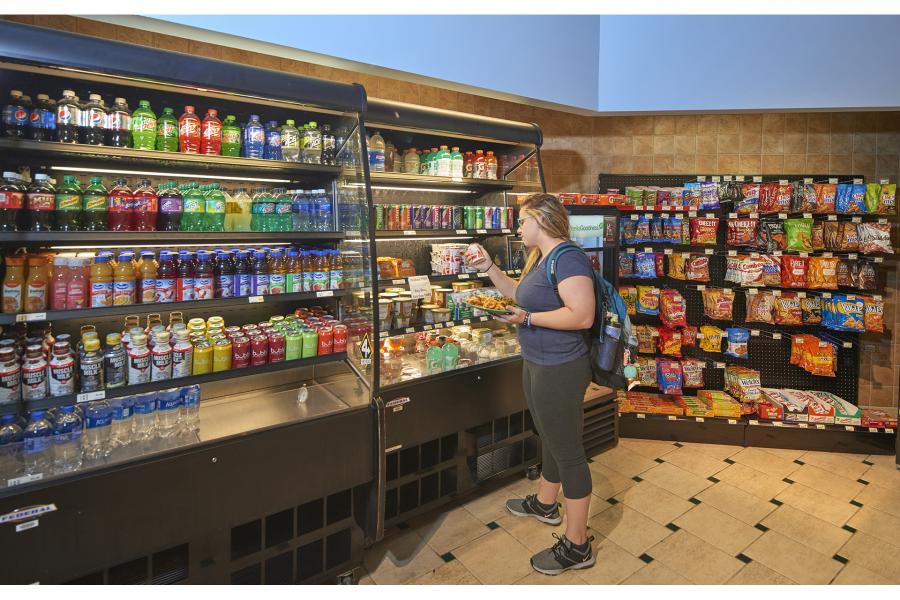 convenience store items available at Bistro