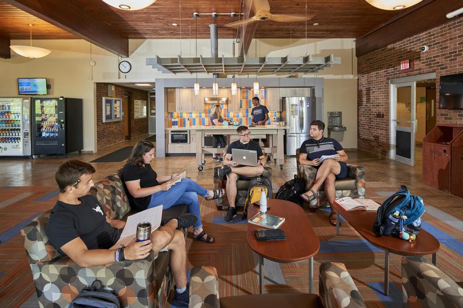 harmony lounge and community area