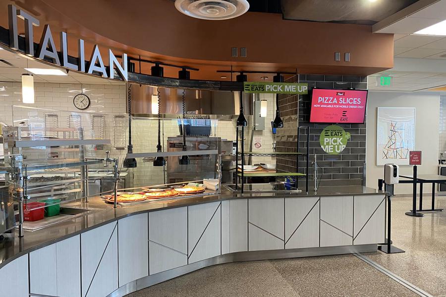 Italian Pizza Counter at East