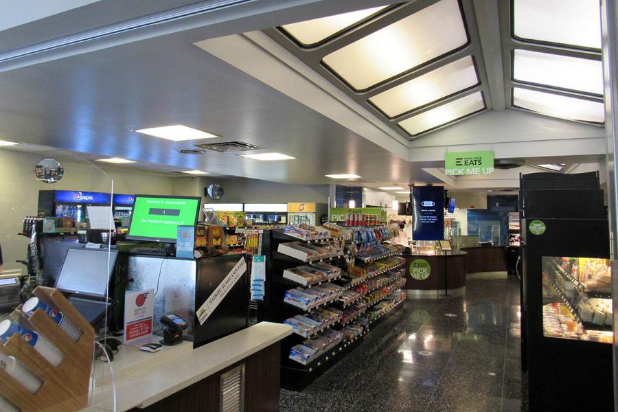 Market North Convenience Store Interior aisles