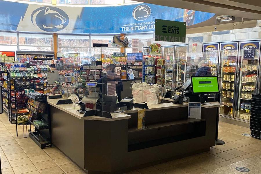 Louies Checkout Counter