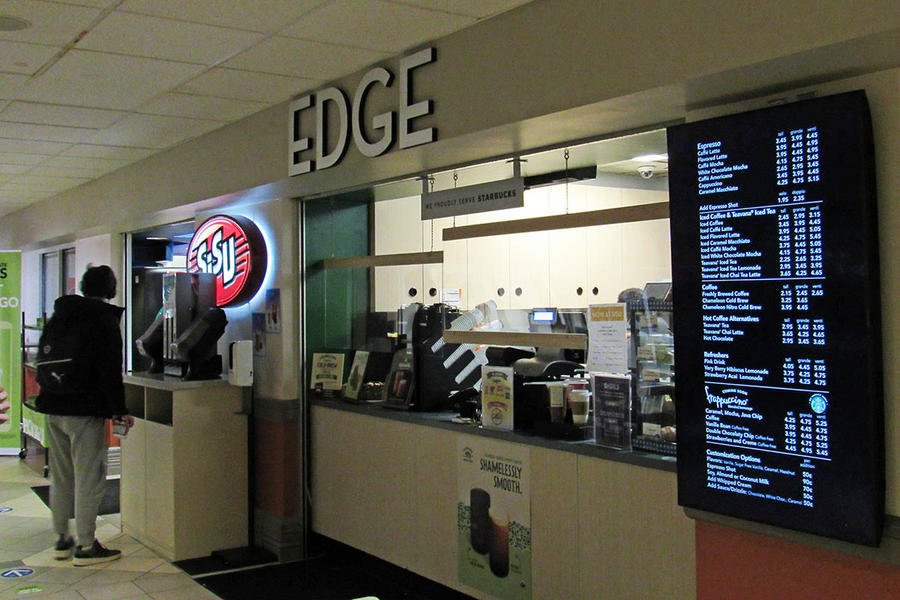 Edge Coffee Shop Counter 