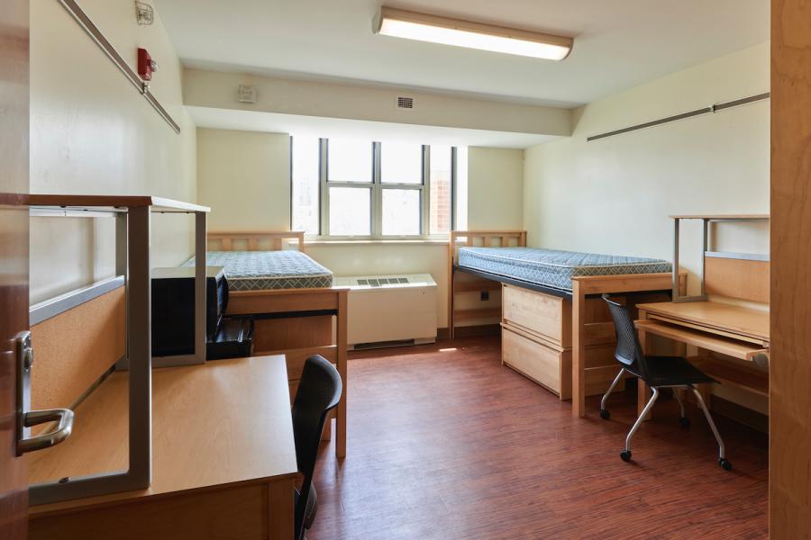 south renovated student room