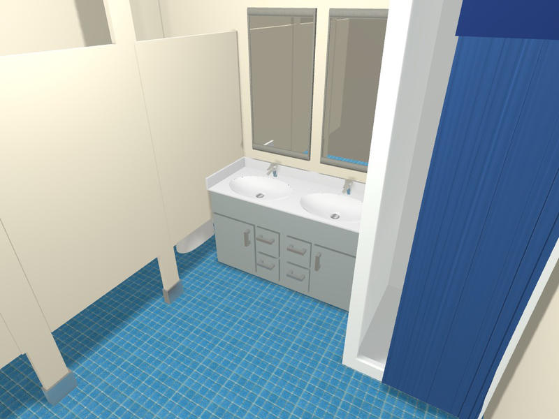 Rendering of Suite Bathroom