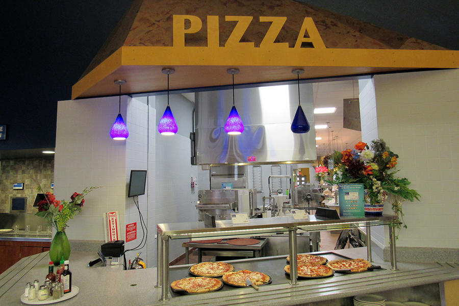 Pizza at West Buffet