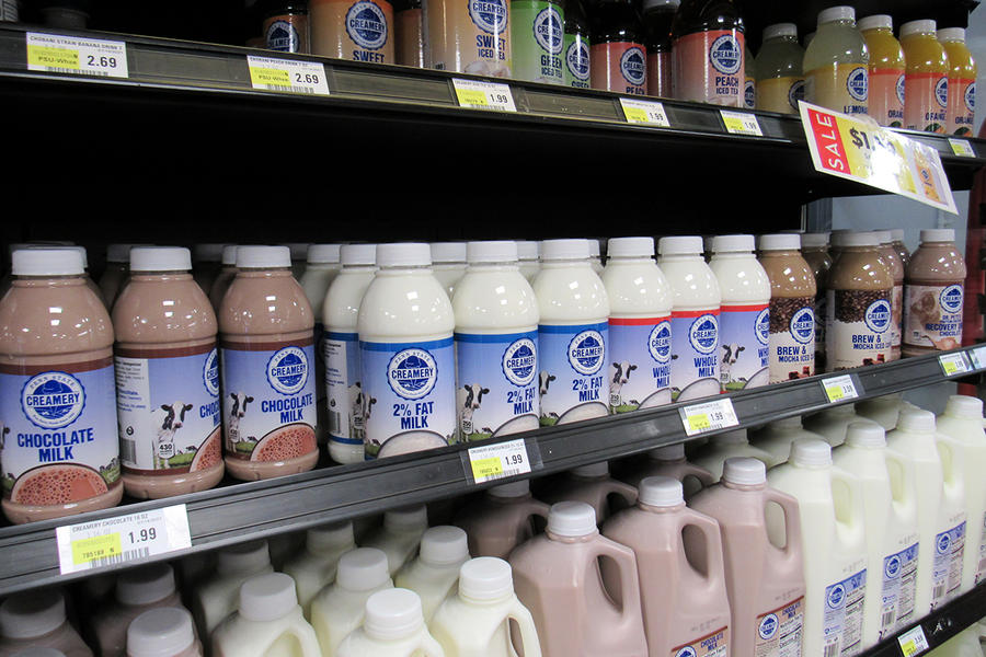 Berkey Creamery products in Market West