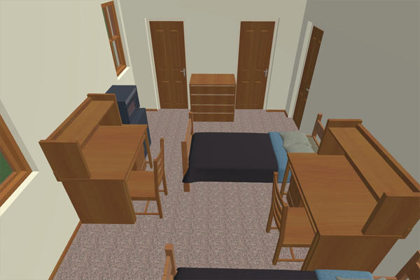 Jordan Hall Double Traditional 