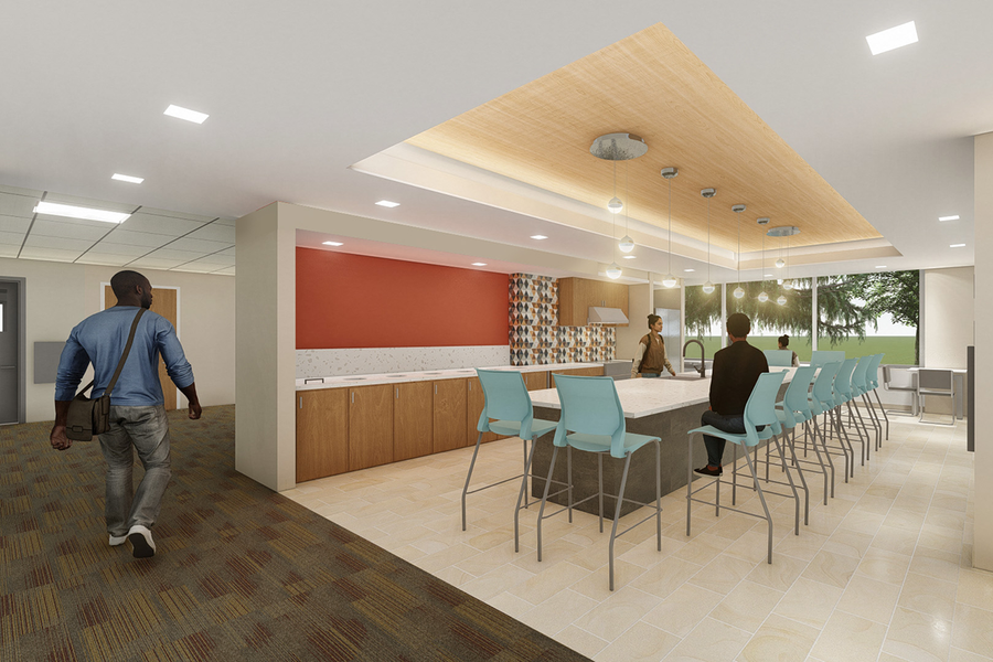 A picture of Hastings Hall kitchen