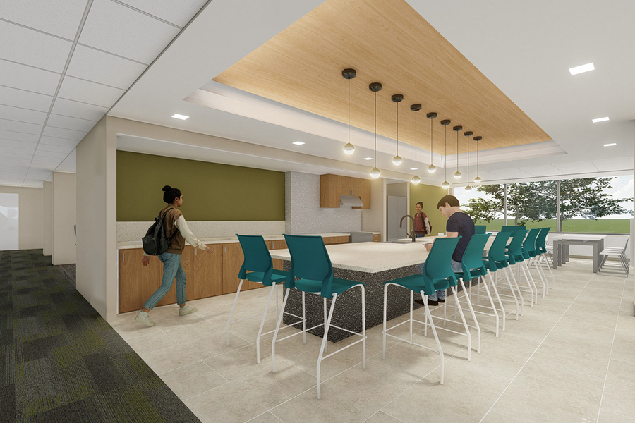 Kitchen in Snyder Hall
