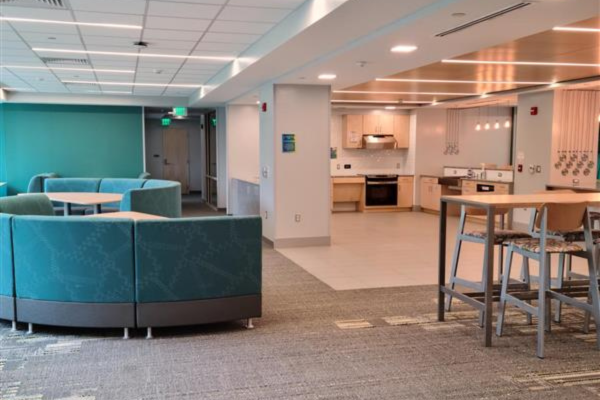 Packer Hall ground floor lounge