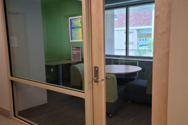 Packer Hall ground floor study room