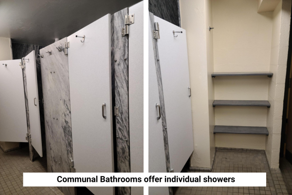image of bathroom shower stalls