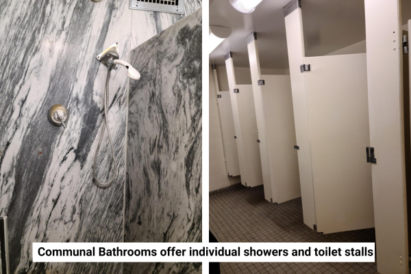 image of shower and toilet stalls