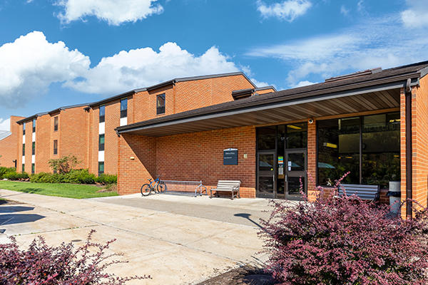 Exterior view of Spruce Hall