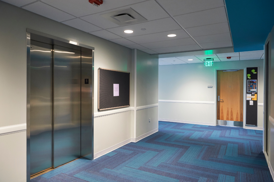 Robinson Hall picture of elevator