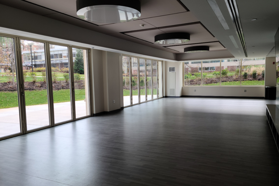 Stone Hall movement room - a large open room for activities, yoga, aerobics, etc.