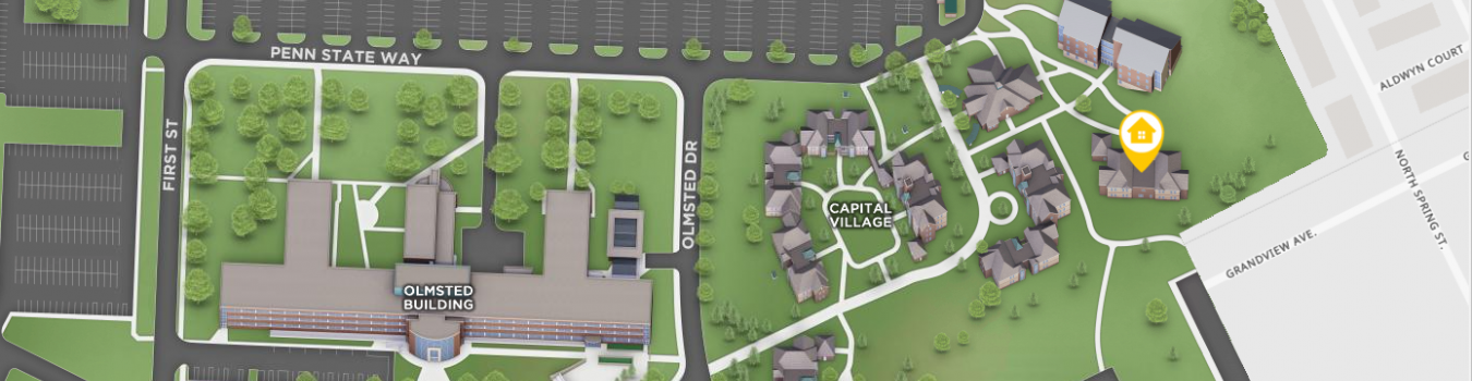 Open interactive map centered on Paxton House in a new tab