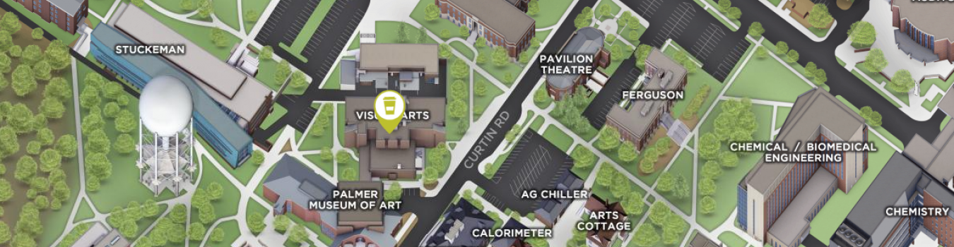 Open interactive map centered on Panera @ Zoller Gallery in a new tab