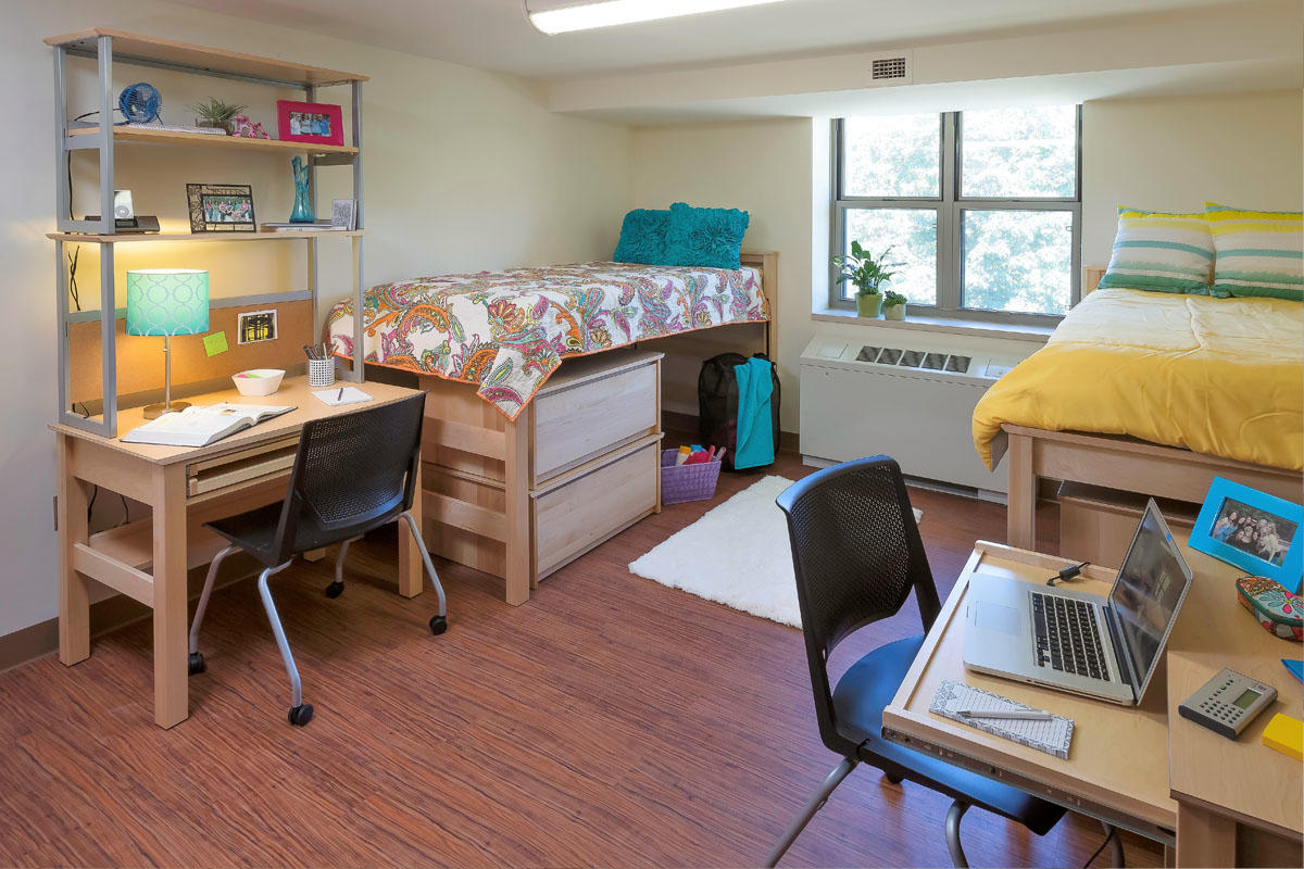 south renovated student room