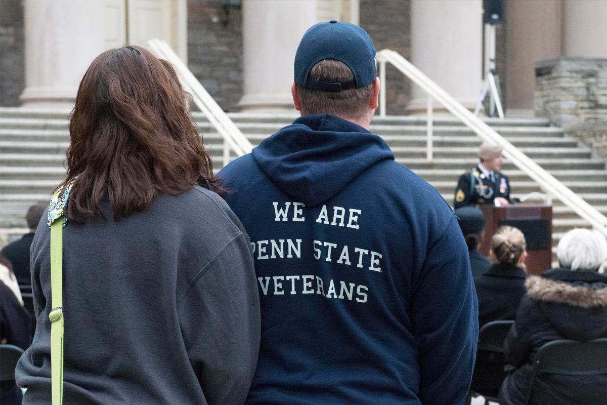 First-Year Veterans The back of two Veterans