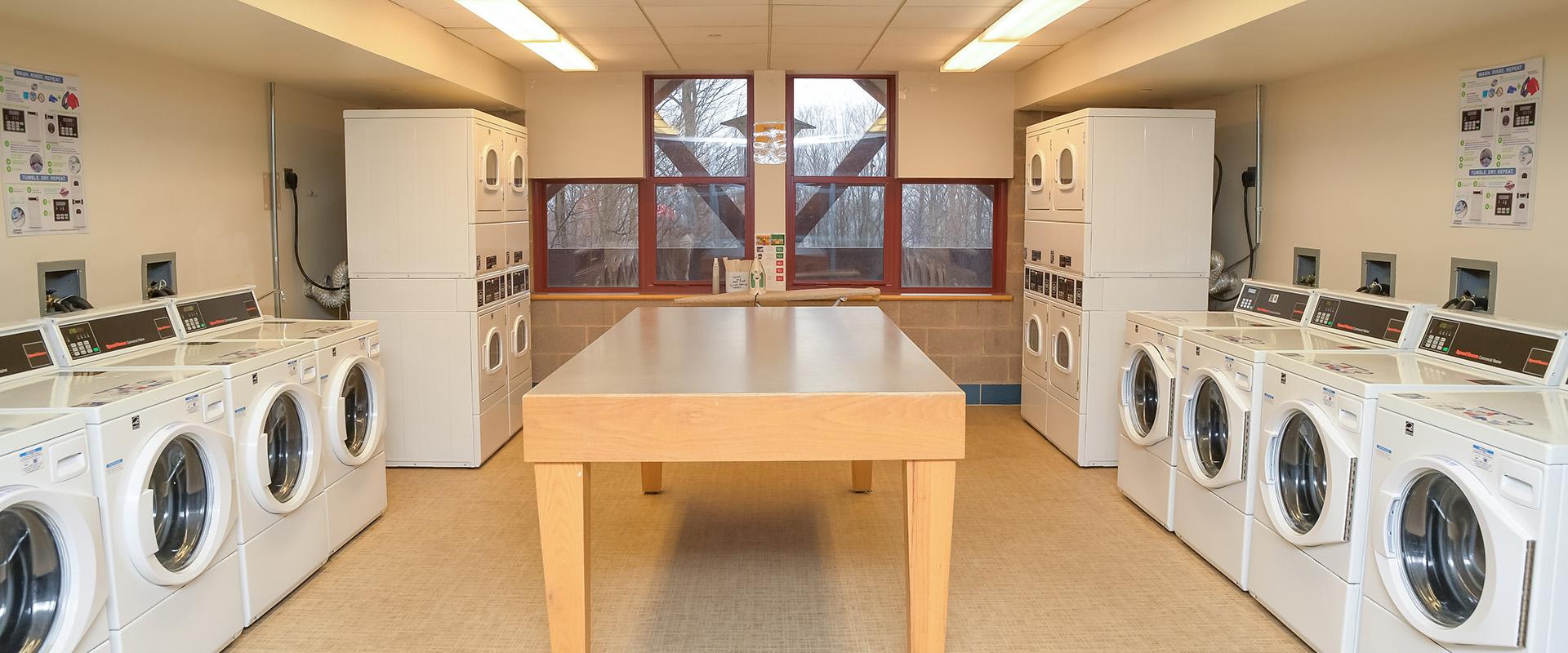 Ohio Hall laundry room